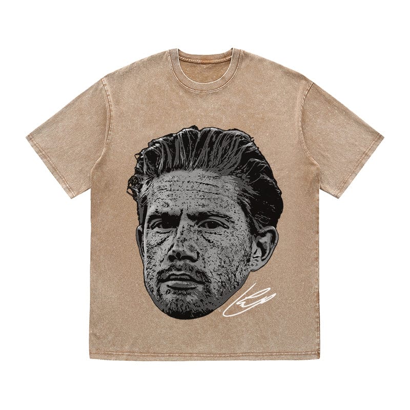 RDMCLOTHINGART tapestry hoodie BRUYNE HEAVY COTTON TEES-9539