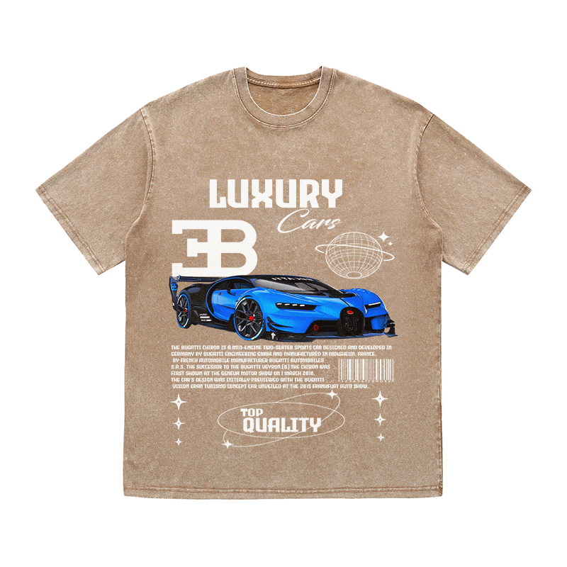 RDMCLOTHINGART tapestry hoodie BUGATTI HEAVY WEIGHT COTTON TEE-9091