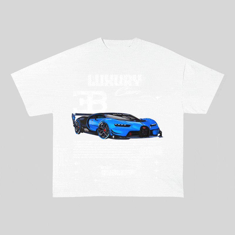 RDMCLOTHINGART tapestry hoodie BUGATTI HEAVY WEIGHT COTTON TEE-9091