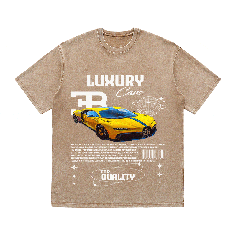 RDMCLOTHINGART tapestry hoodie BUGATTI HEAVY WEIGHT COTTON TEE-9092