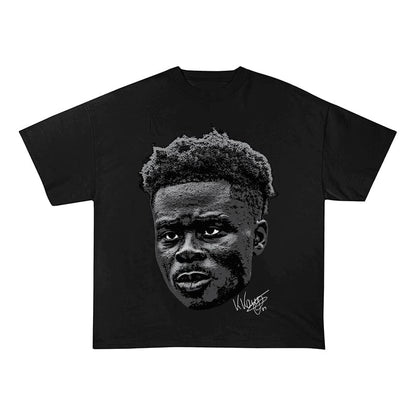 RDMCLOTHINGART tapestry hoodie BUKAYO HEAVY COTTON TEES-9540