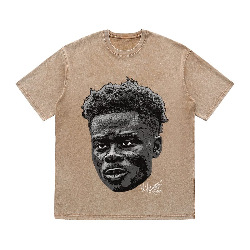 RDMCLOTHINGART tapestry hoodie BUKAYO HEAVY COTTON TEES-9540