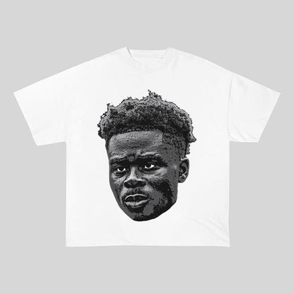 RDMCLOTHINGART tapestry hoodie BUKAYO HEAVY COTTON TEES-9540