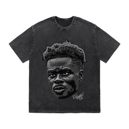 RDMCLOTHINGART tapestry hoodie BUKAYO HEAVY COTTON TEES-9540