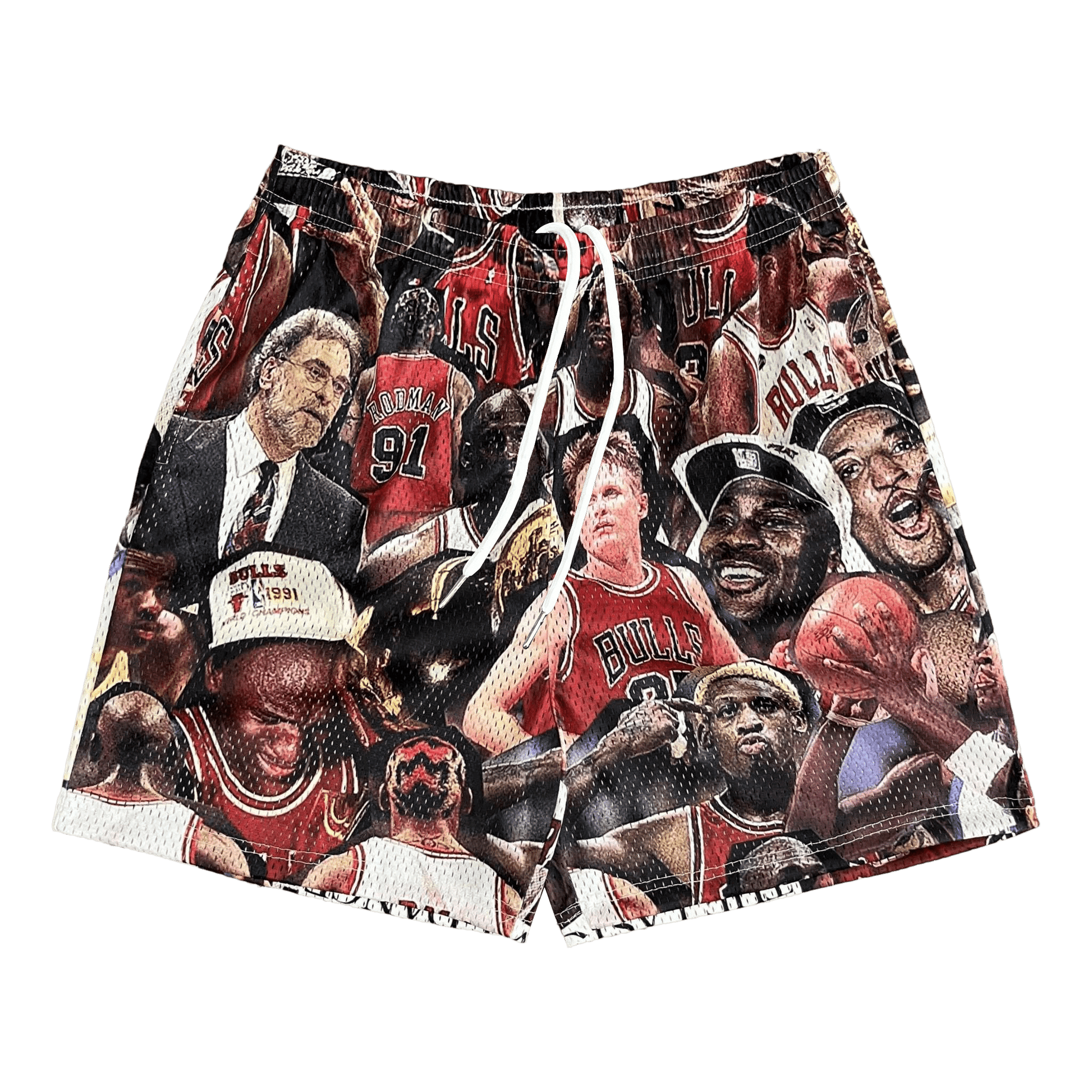 BULLS LEGENDARY MESH SHORTS-8619 - RDMCLOTHINGART