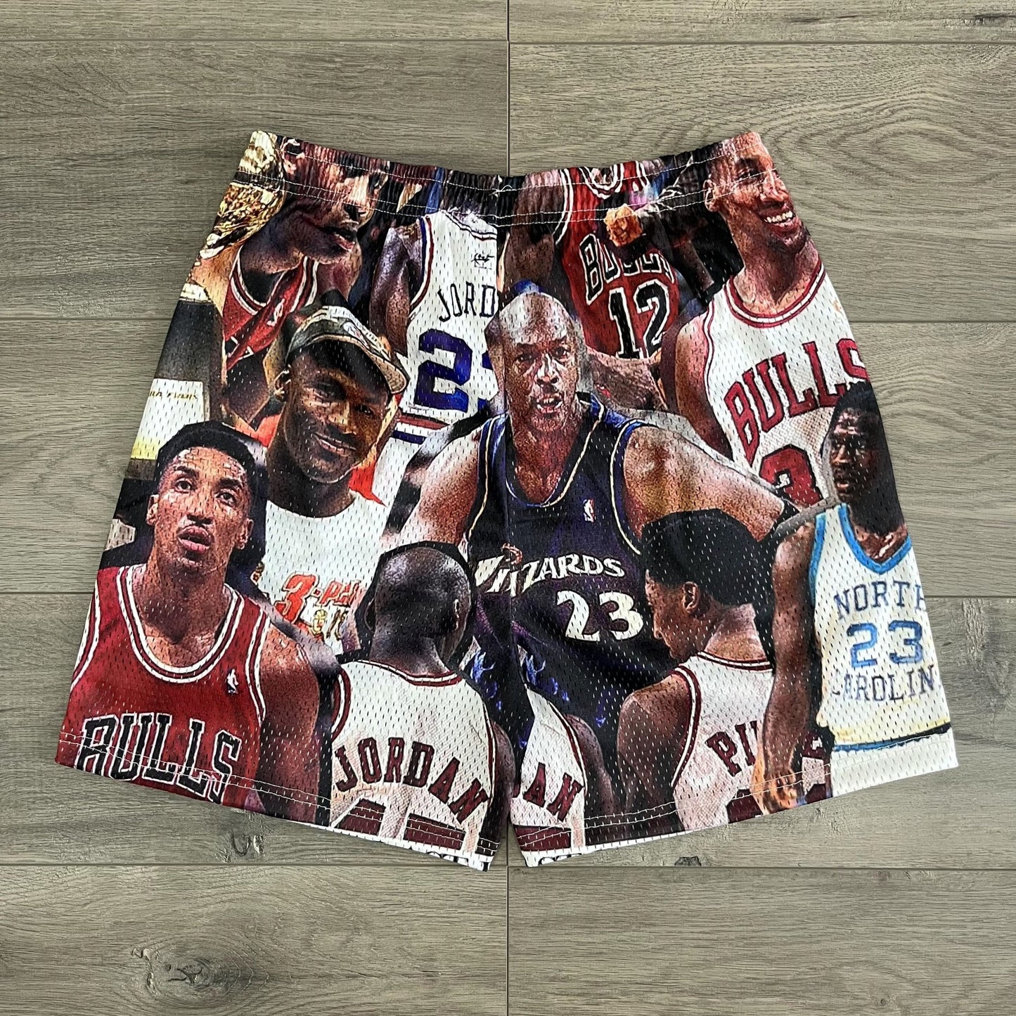 BULLS LEGENDARY MESH SHORTS-8619 - RDMCLOTHINGART