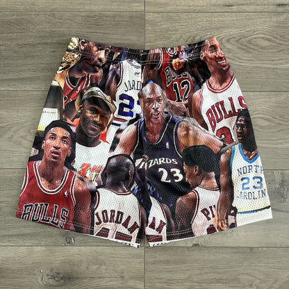 BULLS LEGENDARY MESH SHORTS-8619 - RDMCLOTHINGART