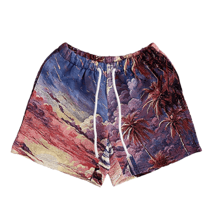CALIFORNIA TAPESTRY SHORTS - RDMCLOTHINGART
