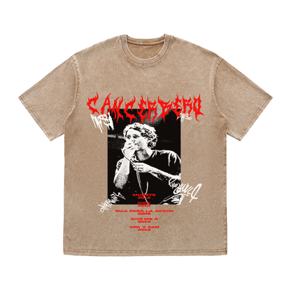 RDMCLOTHINGART tapestry hoodie CANCERBERO HEAVY WEIGHT COTTON TEE-8925