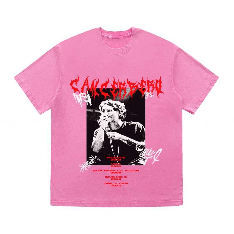 RDMCLOTHINGART tapestry hoodie CANCERBERO HEAVY WEIGHT COTTON TEE-8925