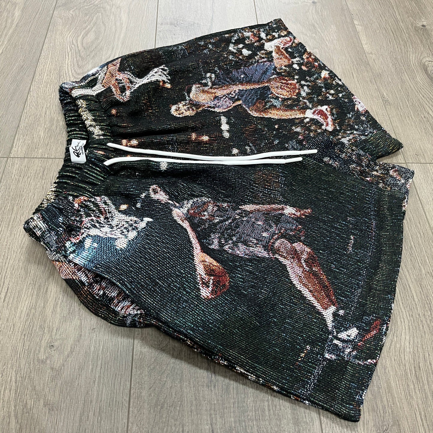 RDMCLOTHINGART tapestry hoodie CARTER TAPESTRY SHORTS