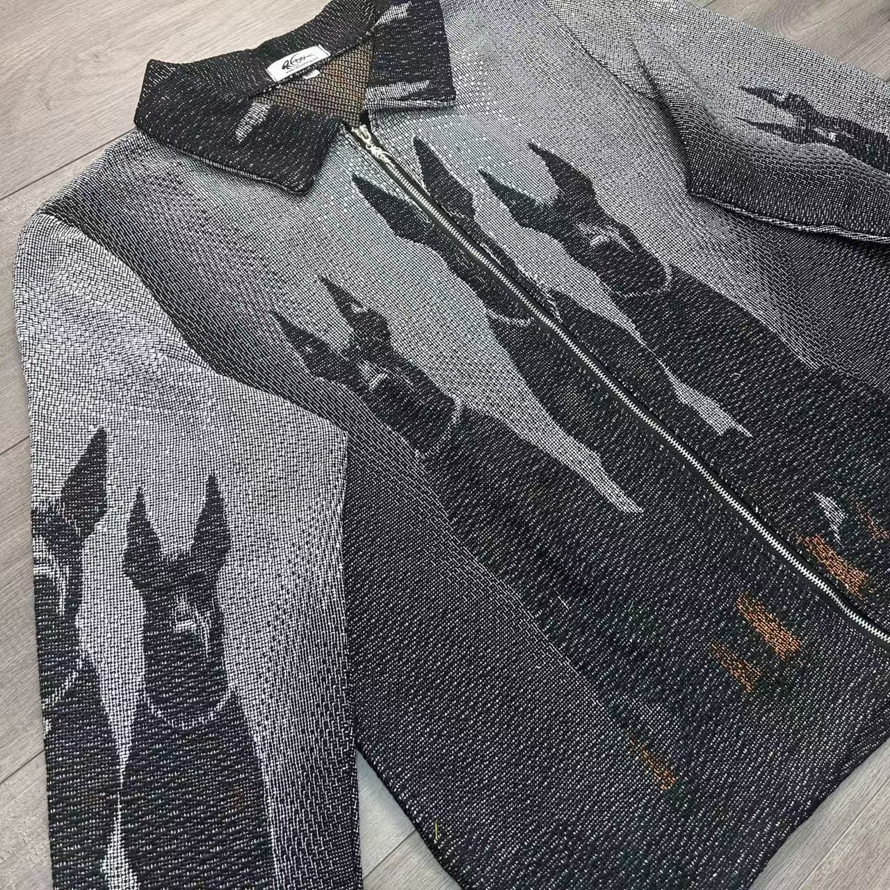 RDMCLOTHINGART tapestry hoodie CERBERUS TAPESTRY JACKET-6800