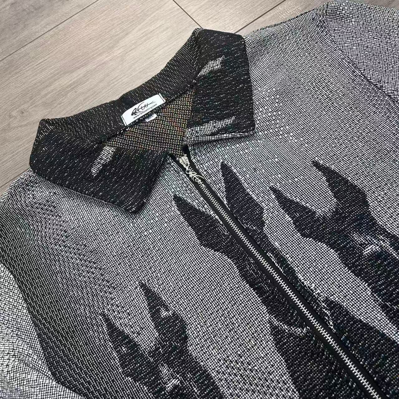 RDMCLOTHINGART tapestry hoodie CERBERUS TAPESTRY JACKET-6800