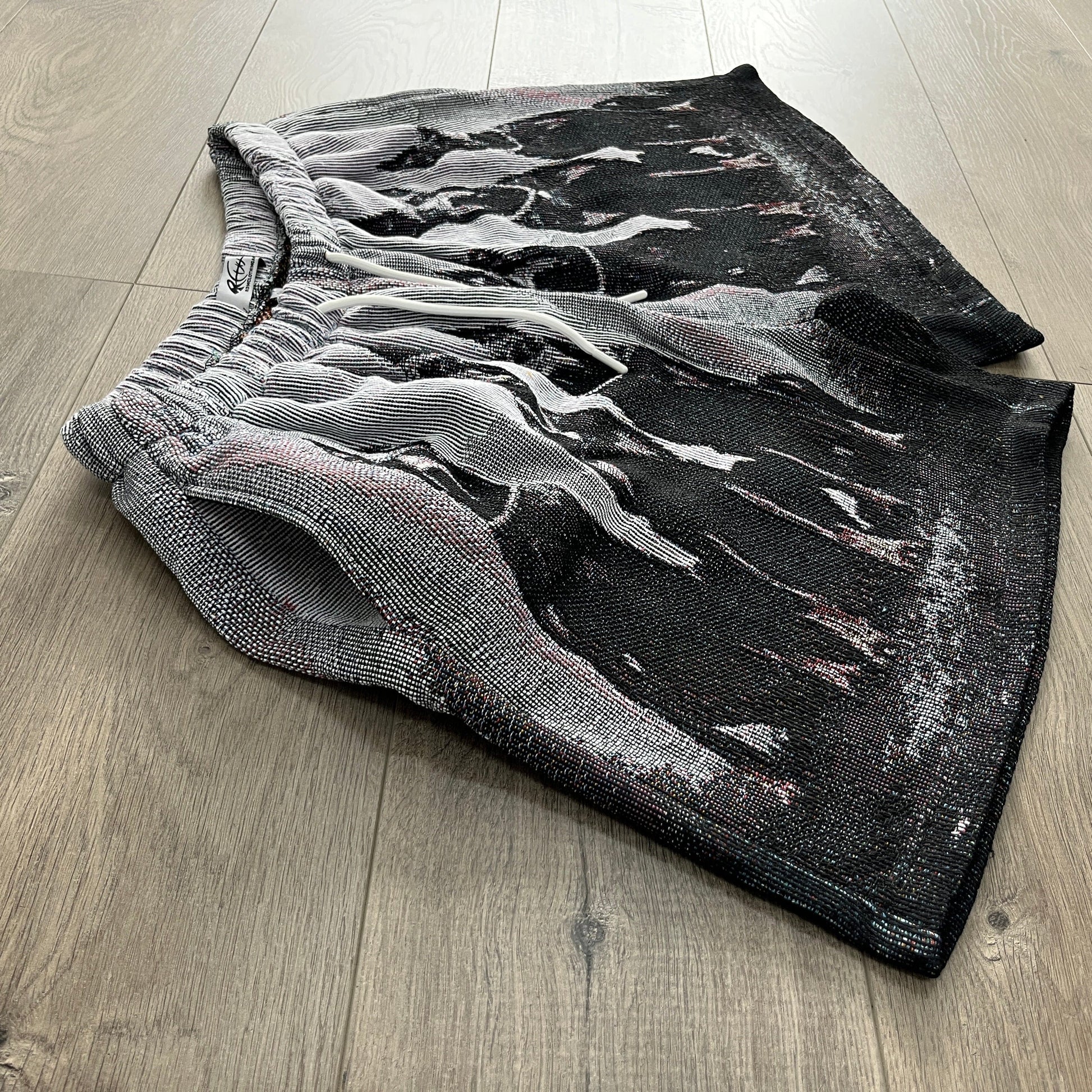 RDMCLOTHINGART tapestry hoodie CERBERUS TAPESTRY SHORTS