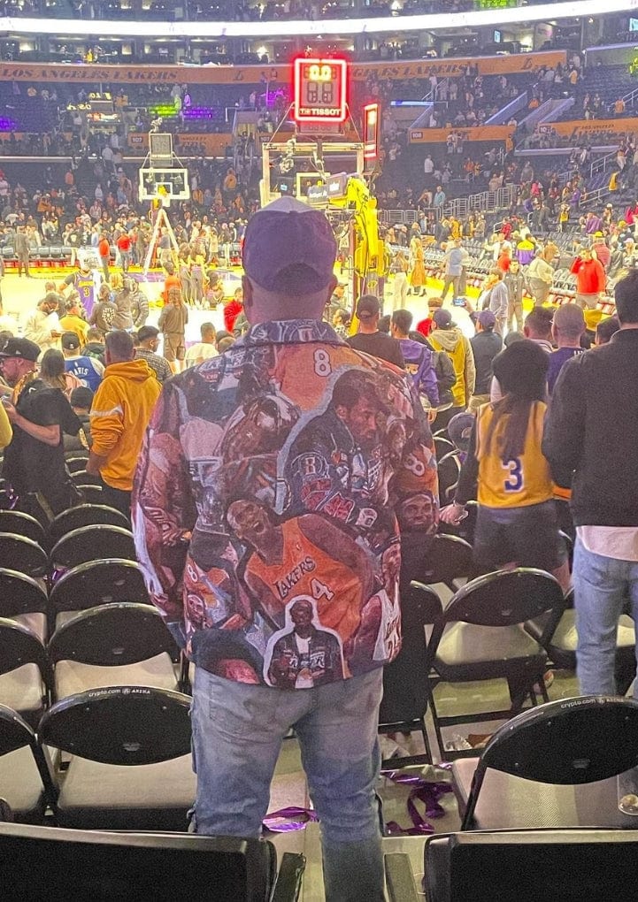 YELLOW CHAMPION TAPESTRY JACKET - RDMCLOTHINGART