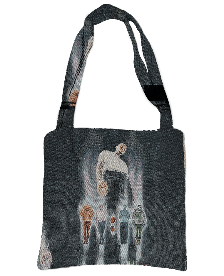 RDMCLOTHINGART tapestry hoodie CHRIS BROWN TAPESTRY BAG