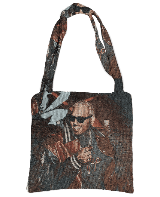 RDMCLOTHINGART tapestry hoodie CHRIS BROWN TAPESTRY BAG