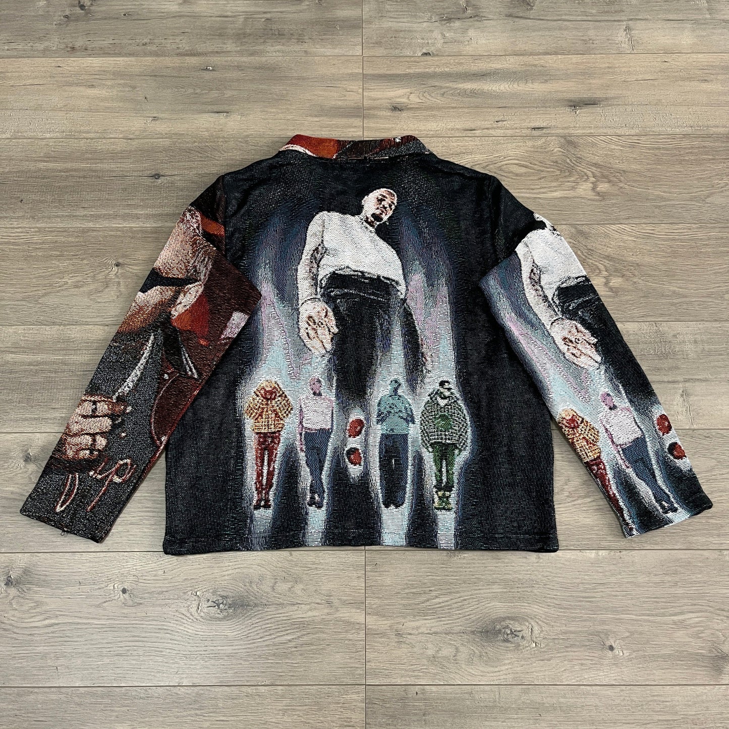 RDMCLOTHINGART tapestry hoodie CHRIS BROWN TAPESTRY JACKET