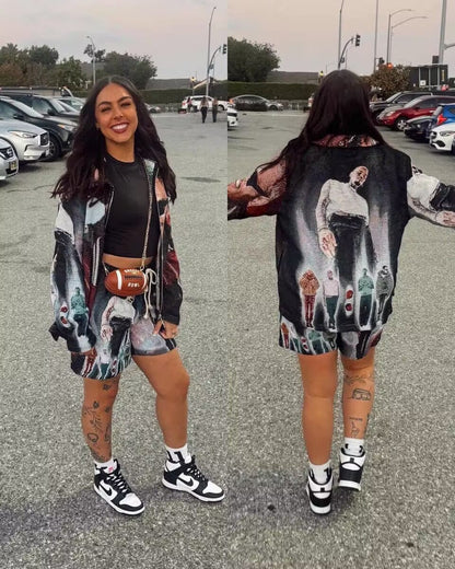 RDMCLOTHINGART tapestry hoodie CHRIS BROWN TAPESTRY JACKET