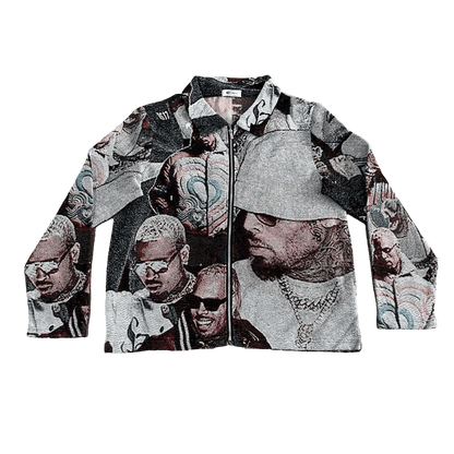 RDMCLOTHINGART tapestry hoodie CHRIS BROWN V2 TAPESTRY JACKET