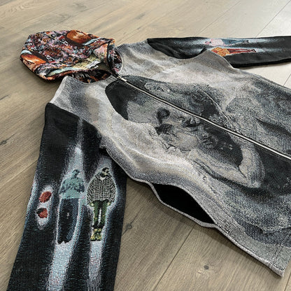 RDMCLOTHINGART tapestry hoodie CHRIS BROWN V3 TAPESTRY HOODIE