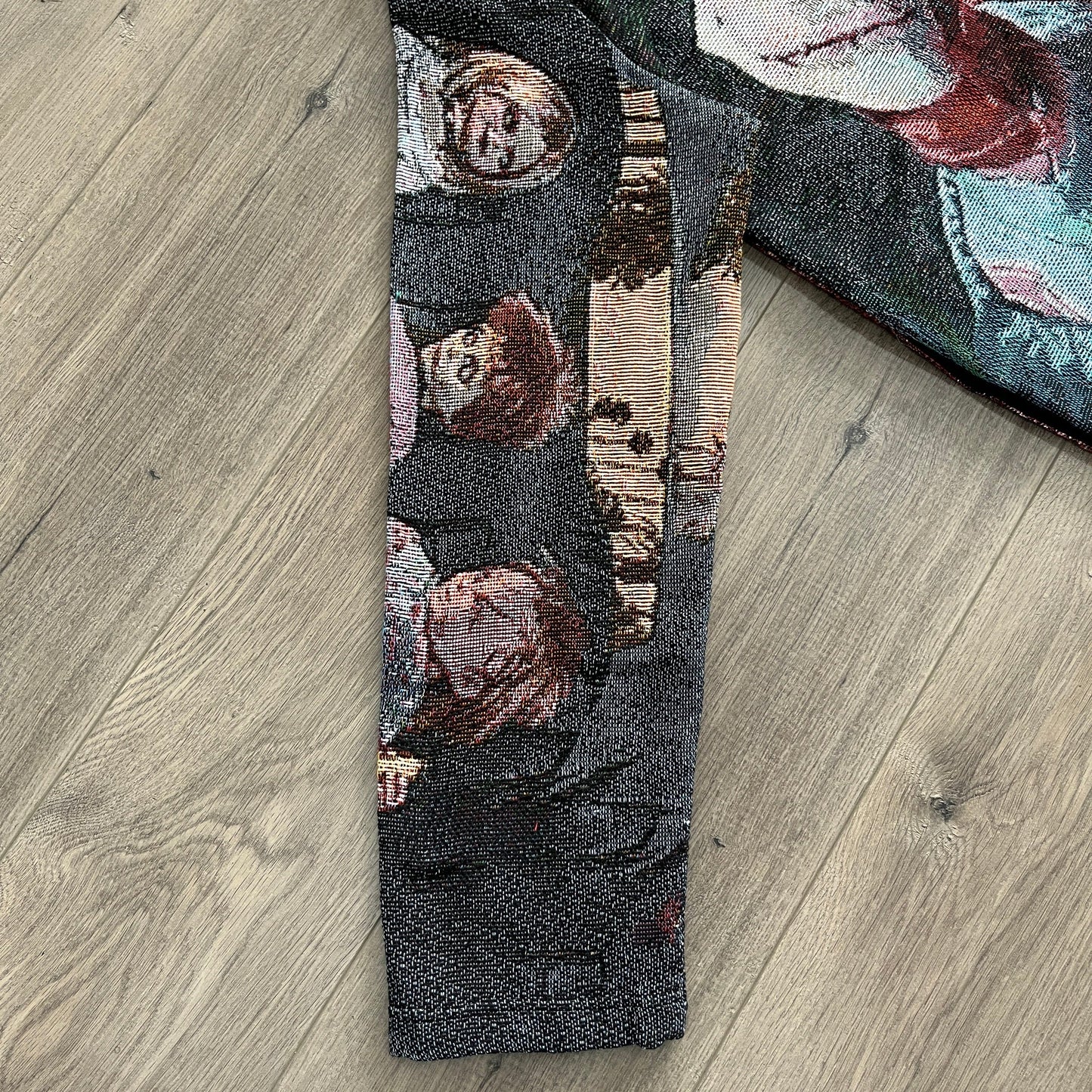 RDMCLOTHINGART tapestry hoodie CHUCKY TAPESTRY HOODIE