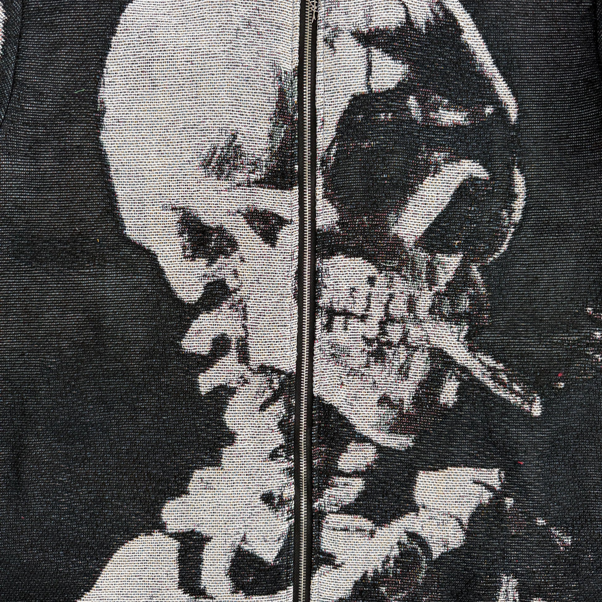 RDMCLOTHINGART tapestry hoodie CIGARETTE SKULL TAPESTRY JACKET