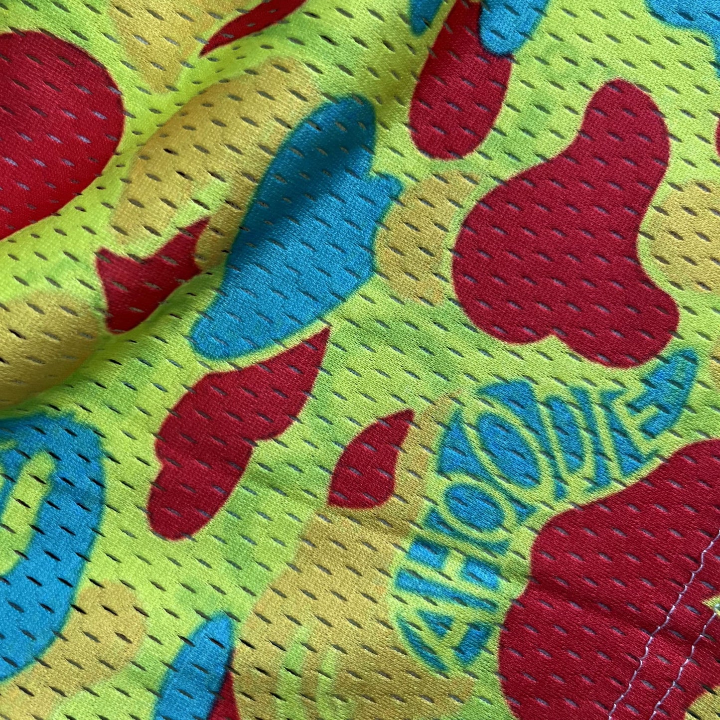 COLORFUL CAMO MESH SHORTS-8729 - RDMCLOTHINGART