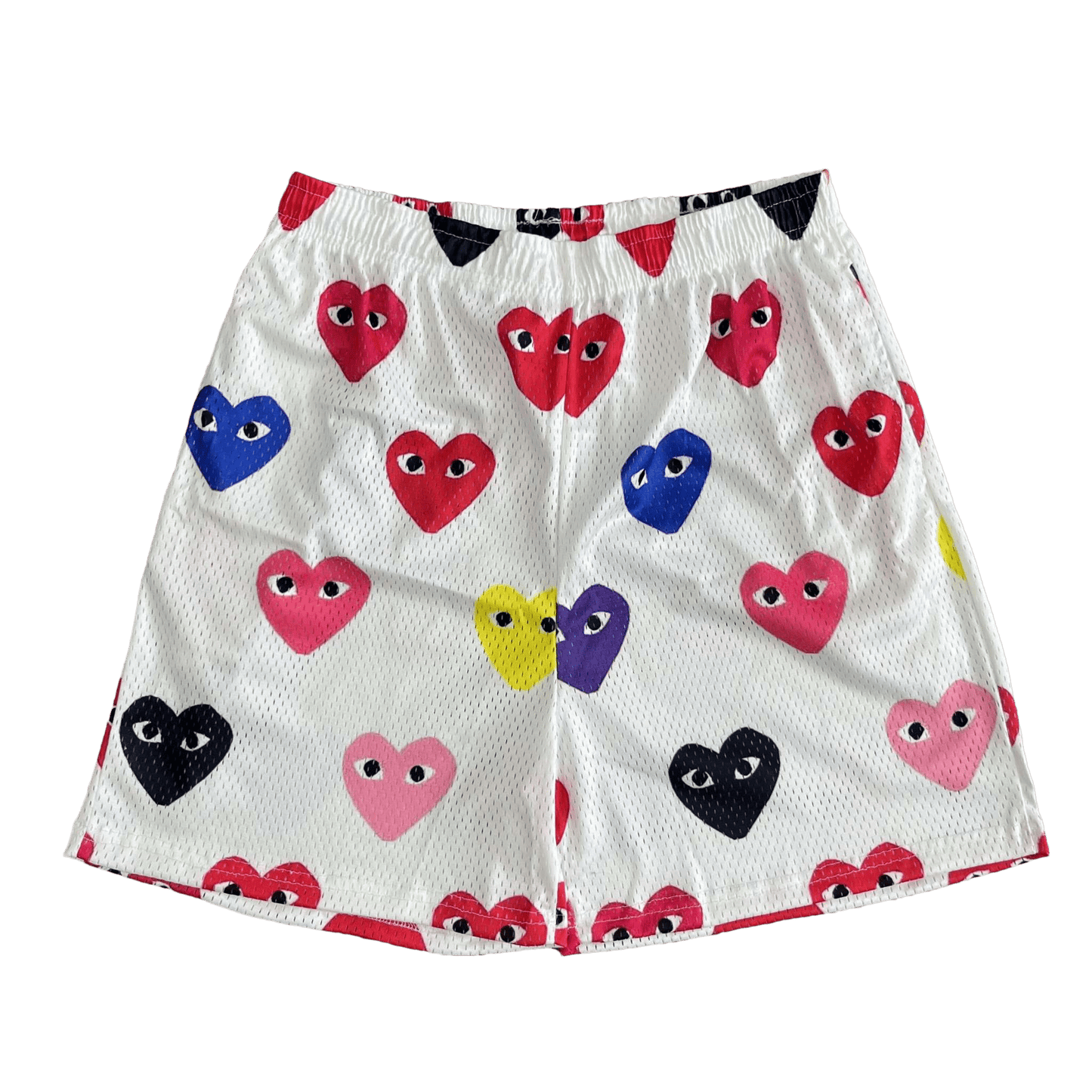 COLORFUL CDG MESH SHORTS-8722 - RDMCLOTHINGART