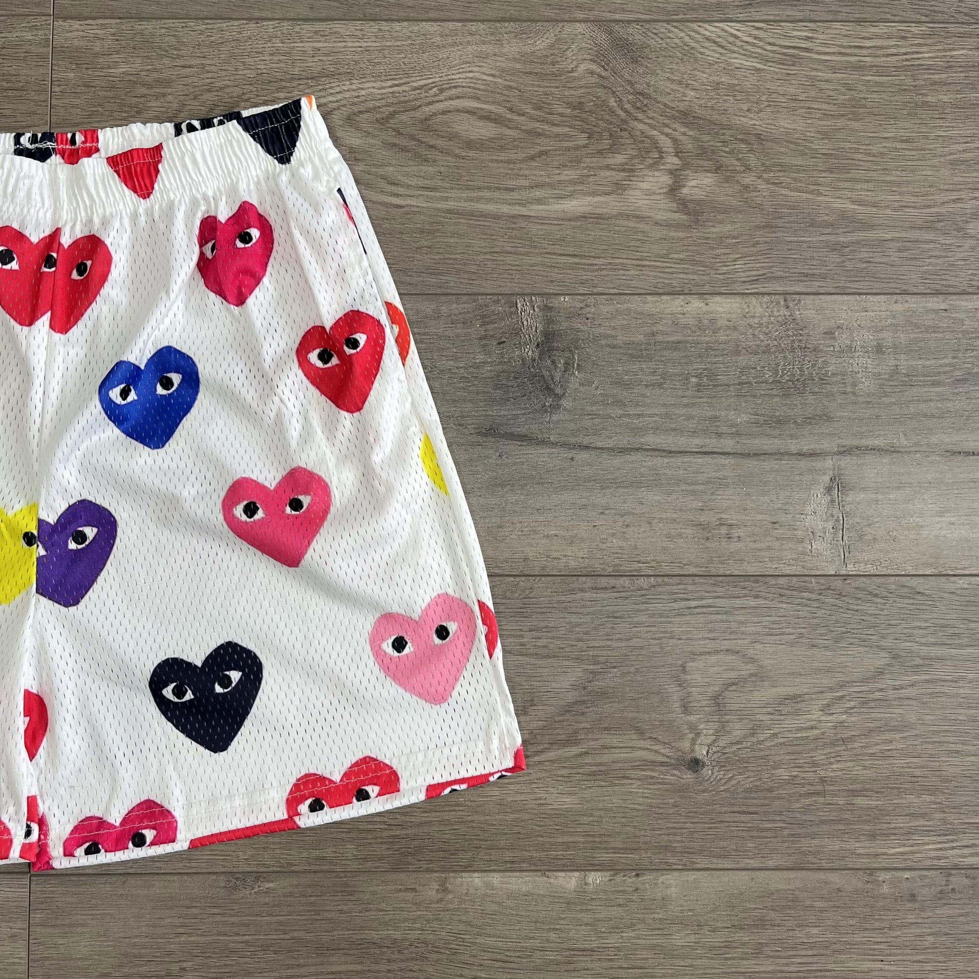 COLORFUL CDG MESH SHORTS-8722 - RDMCLOTHINGART