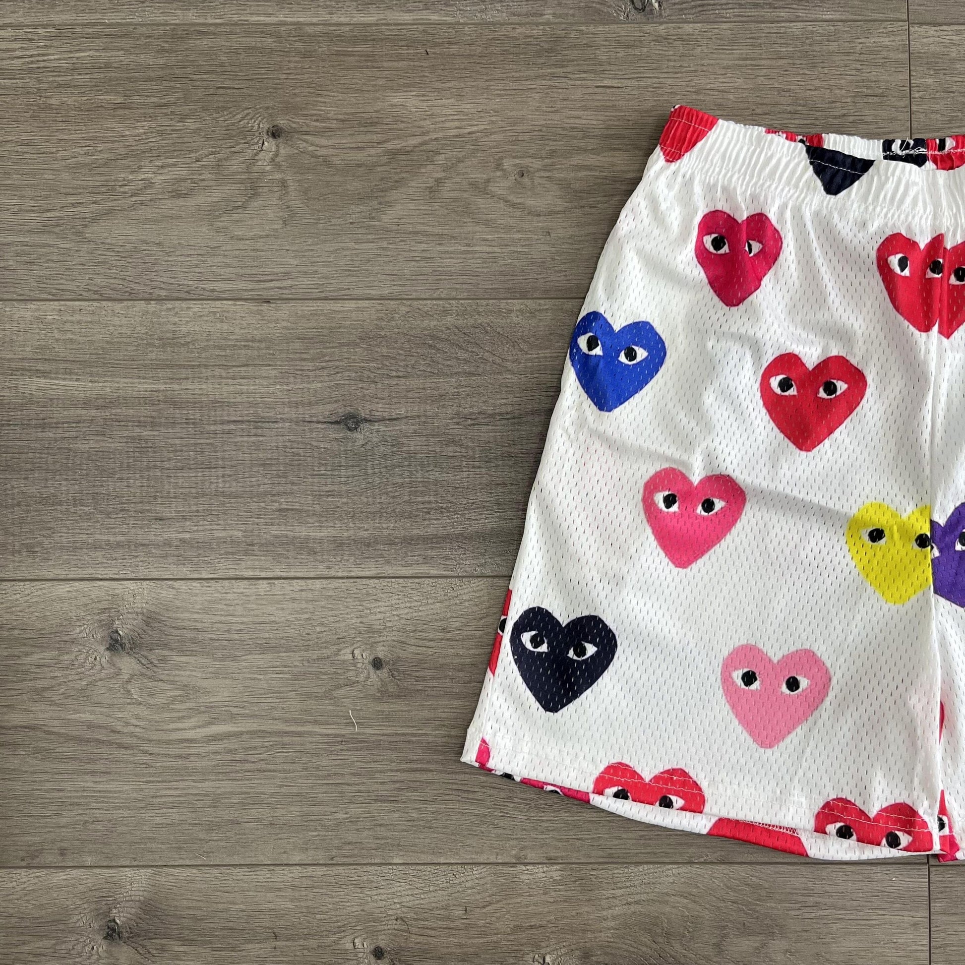 COLORFUL CDG MESH SHORTS-8722 - RDMCLOTHINGART