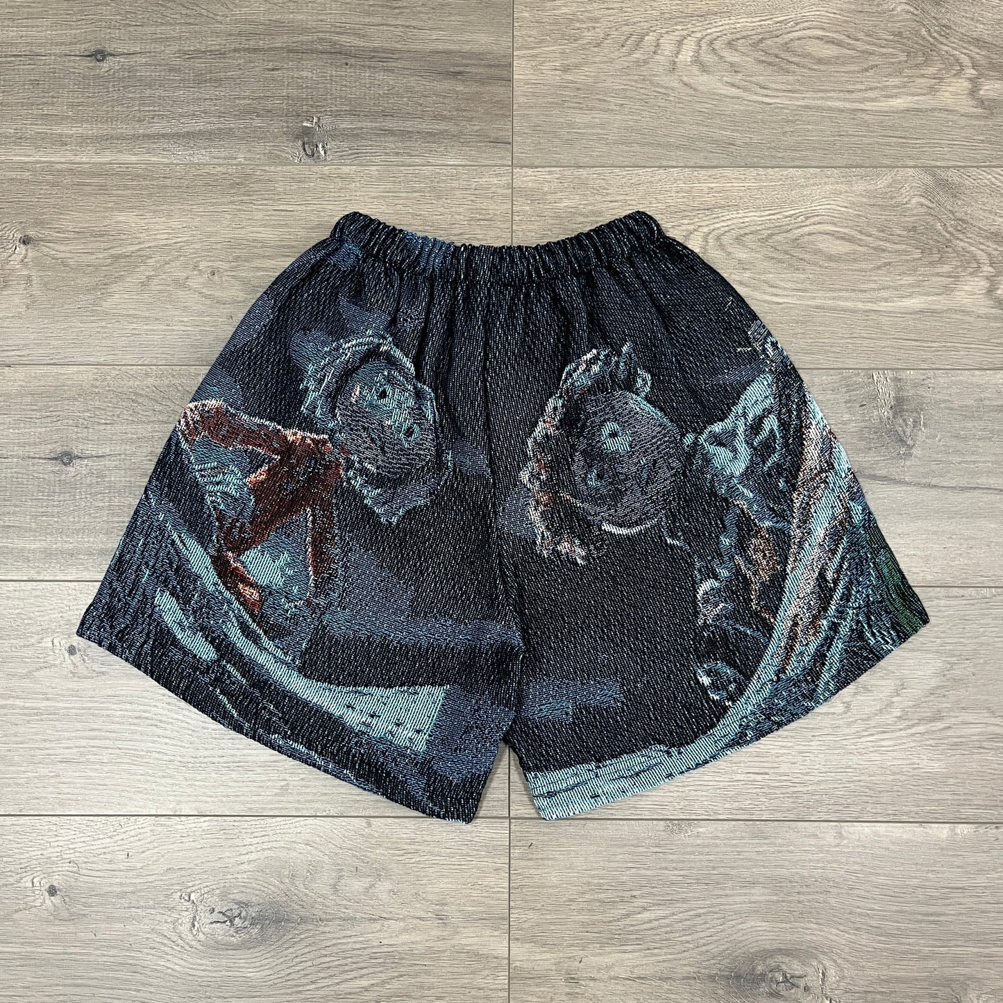 RDMCLOTHINGART tapestry hoodie CORALINE TAPESTRY SHORTS