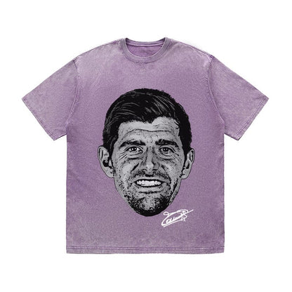 RDMCLOTHINGART tapestry hoodie COURTOIS HEAVY COTTON TEES-9547