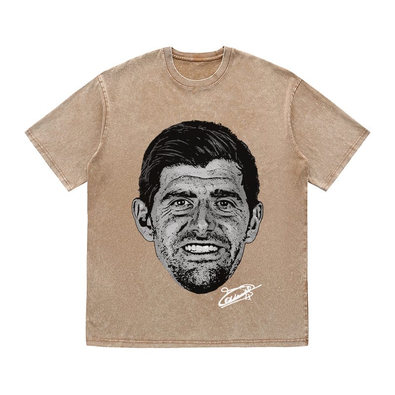 RDMCLOTHINGART tapestry hoodie COURTOIS HEAVY COTTON TEES-9547