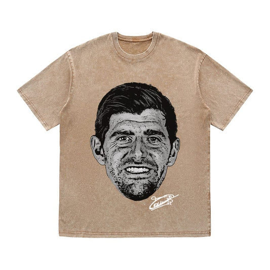 RDMCLOTHINGART tapestry hoodie COURTOIS HEAVY COTTON TEES-9547