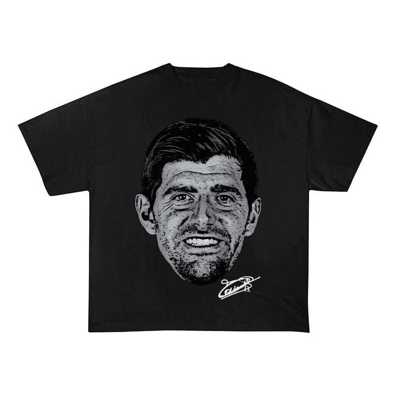 RDMCLOTHINGART tapestry hoodie COURTOIS HEAVY COTTON TEES-9547