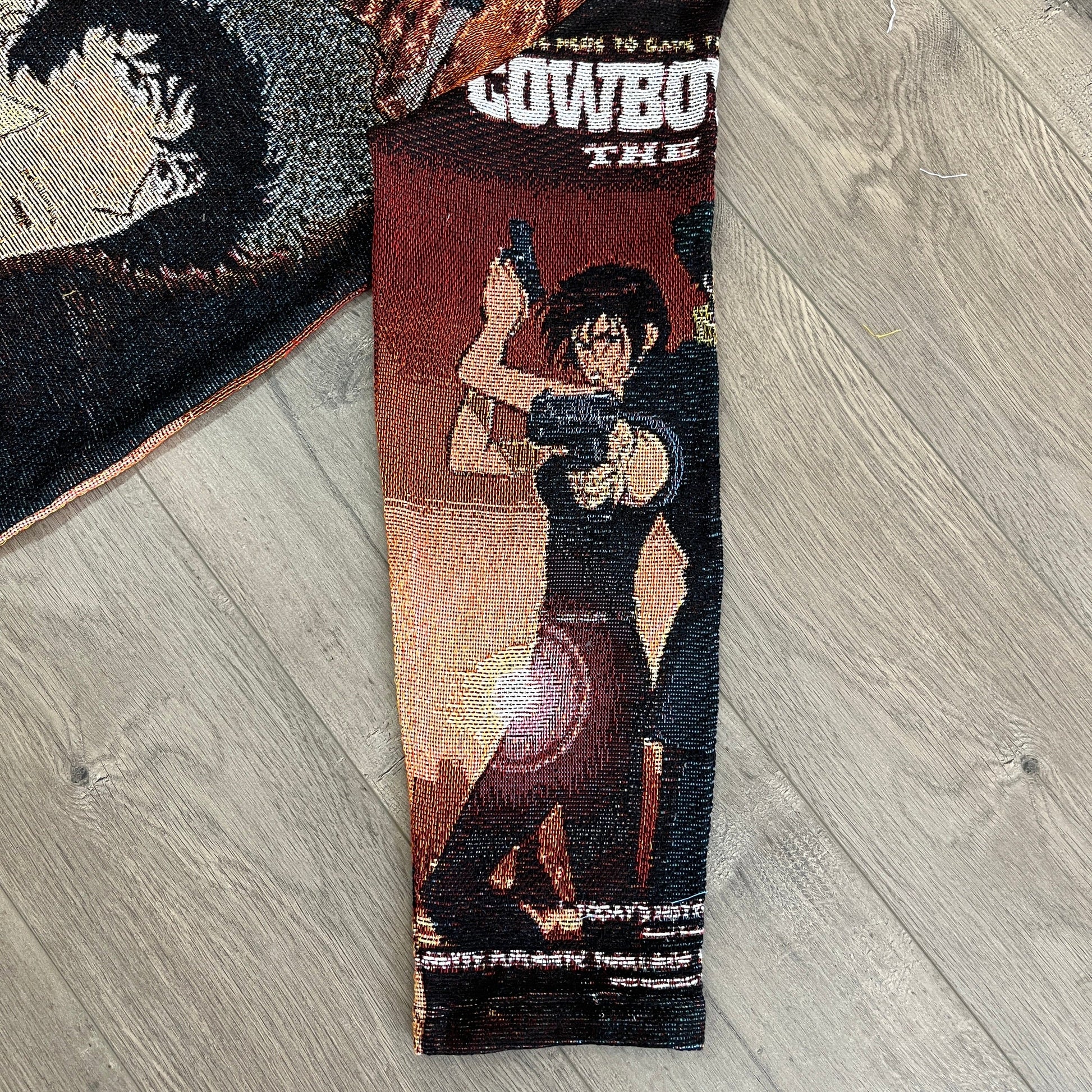 COWBOY BEBOP TAPESTRY HOODIE - RDMCLOTHINGART