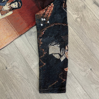 COWBOY BEBOP TAPESTRY HOODIE - RDMCLOTHINGART