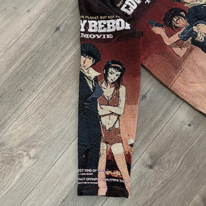 COWBOY BEBOP TAPESTRY HOODIE - RDMCLOTHINGART