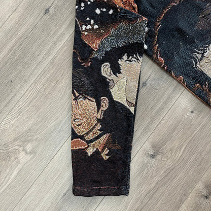 COWBOY BEBOP TAPESTRY HOODIE - RDMCLOTHINGART