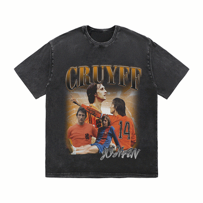 RDMCLOTHINGART tapestry hoodie CRUYFF HEAVY WEIGHT COTTON TEE-8953