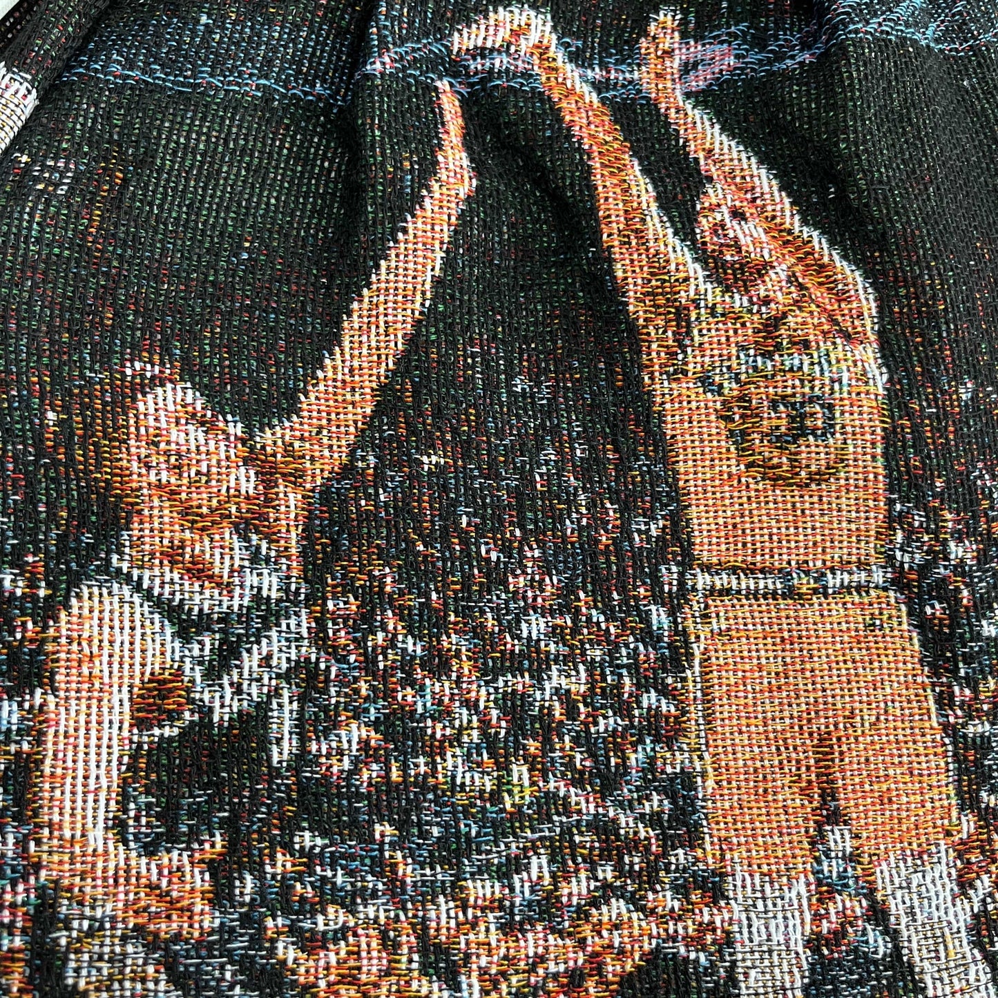 RDMCLOTHINGART tapestry hoodie CURRY TAPESTRY SHORTS