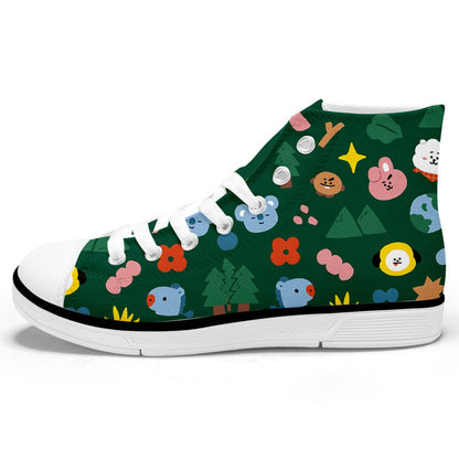 RDMCLOTHINGART tapestry hoodie CUSTOM SHOES-6005