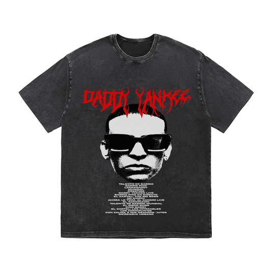 RDMCLOTHINGART tapestry hoodie DADDY YANKEE HEAVY WEIGHT COTTON TEE-8927
