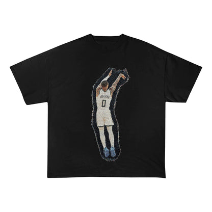 DAMEYTIME HEAVY WEIGHT PATCH TEE-8122 - RDMCLOTHINGART