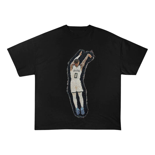 DAMEYTIME HEAVY WEIGHT PATCH TEE-8122 - RDMCLOTHINGART