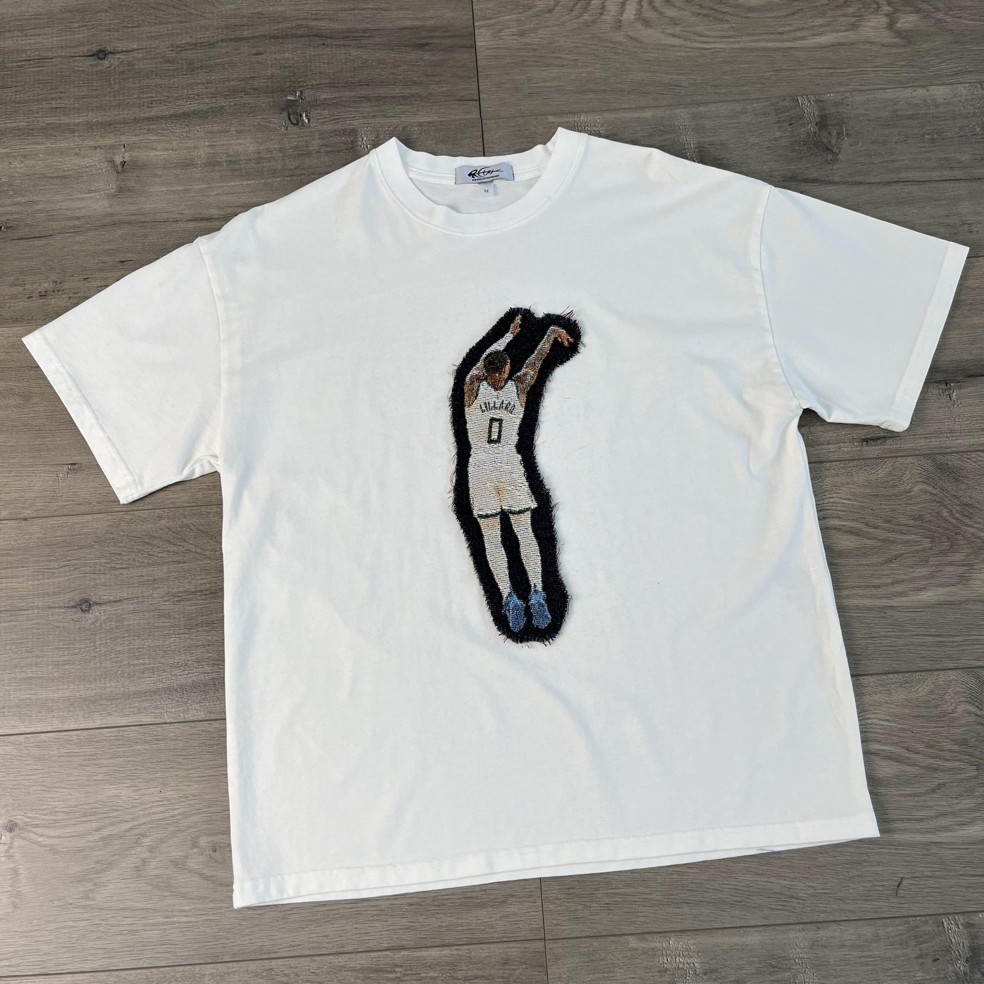 DAMEYTIME HEAVY WEIGHT PATCH TEE-8122 - RDMCLOTHINGART