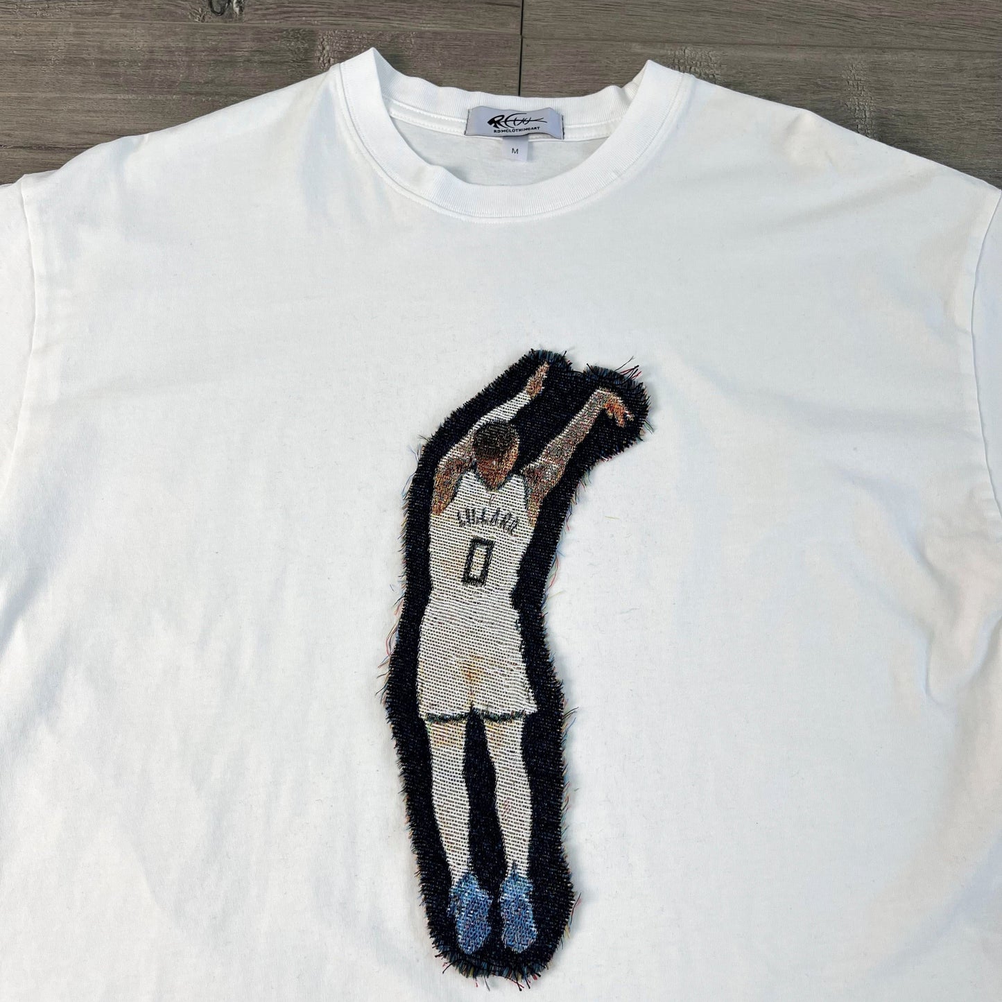 DAMEYTIME HEAVY WEIGHT PATCH TEE-8122 - RDMCLOTHINGART