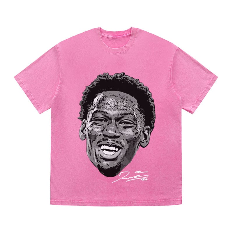 RDMCLOTHINGART tapestry hoodie DAVID HEAVY COTTON TEES-9551