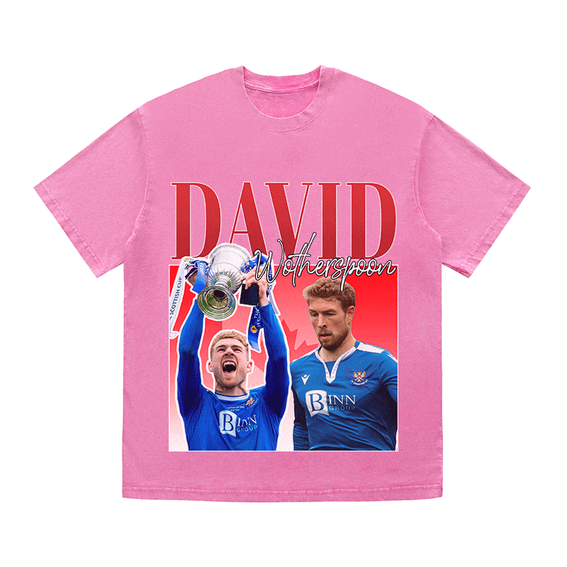 RDMCLOTHINGART tapestry hoodie DAVID HEAVY WEIGHT COTTON TEE-8954